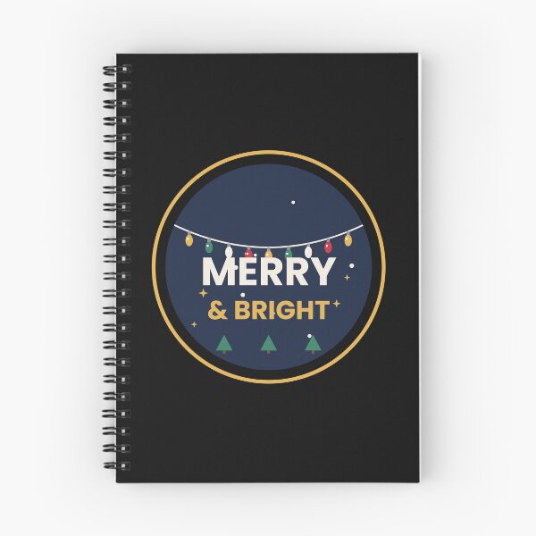 Item preview, Merry and Bright Christmas Lights Retro Holiday Badge designed and sold by jaissaurabh.