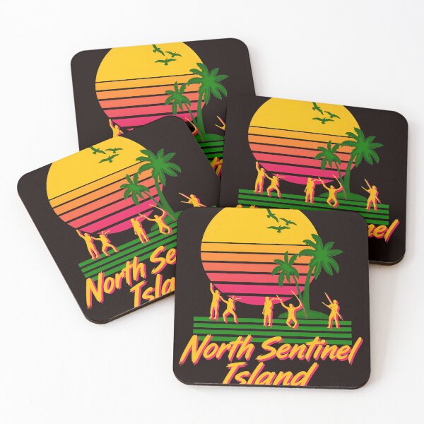 Item preview, Retro Island Sunset with Palms  designed and sold by Segasworks.