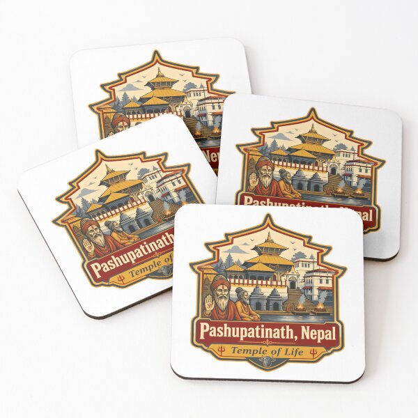 Item preview, Pashupatinath Nepal Temple Of Life Hindu Pilgrimage Traveler Souvenir designed and sold by JonesFlora2025.