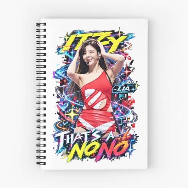 Item preview, ITZY Lia Thats A No No Cyberpunk Vocal Edition Art designed and sold by Valereekmerch.