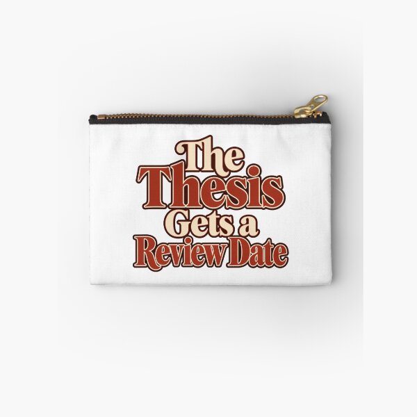 Item preview, The Thesis Gets a Review Date Trader Lettering designed and sold by Bikivuno.