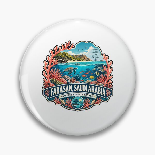 Item preview, Farasan, Saudi Arabia Gardens Beneath The Sea Pristine Islands Thriving Oceans Brighter Tomorrows Marine Travel designed and sold by RetroMini2026.