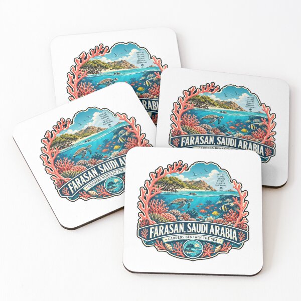 Item preview, Farasan, Saudi Arabia Gardens Beneath The Sea Pristine Islands Thriving Oceans Brighter Tomorrows Marine Travel designed and sold by RetroMini2026.