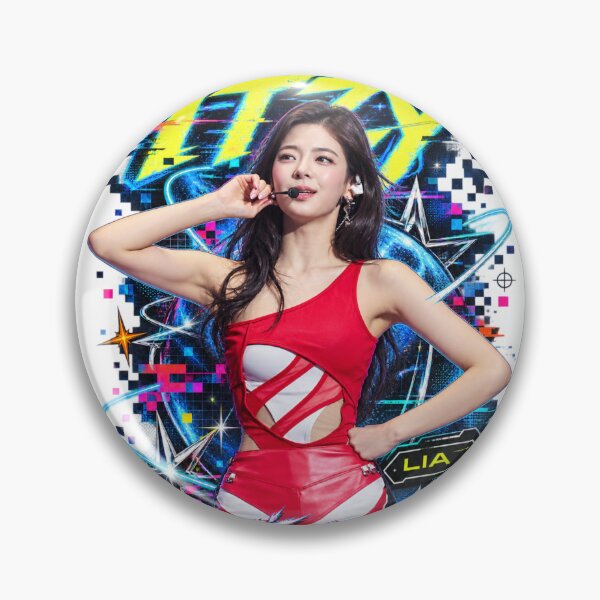 Item preview, ITZY Lia Thats A No No Fierce Cyber Aesthetic Design designed and sold by Valereekmerch.