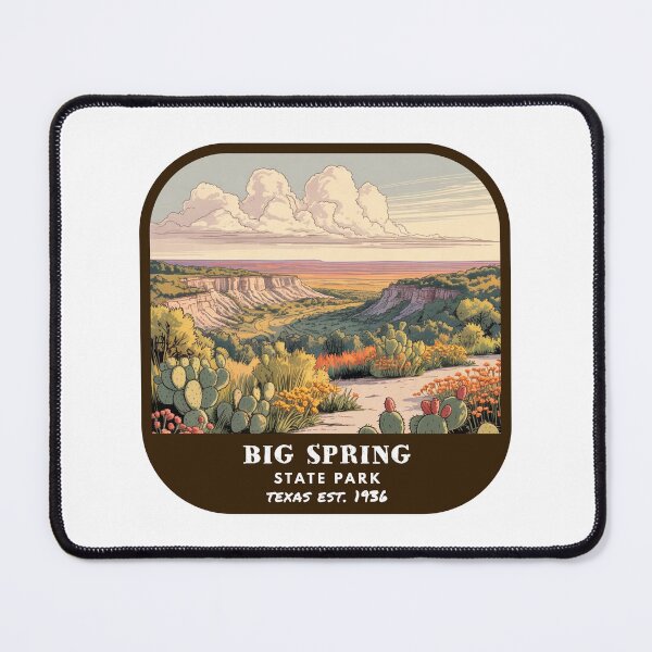 Item preview, Big Spring State Park (Texas) designed and sold by RabbitK.