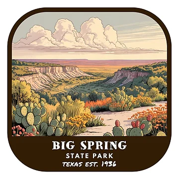Artwork thumbnail, Big Spring State Park (Texas) by RabbitK