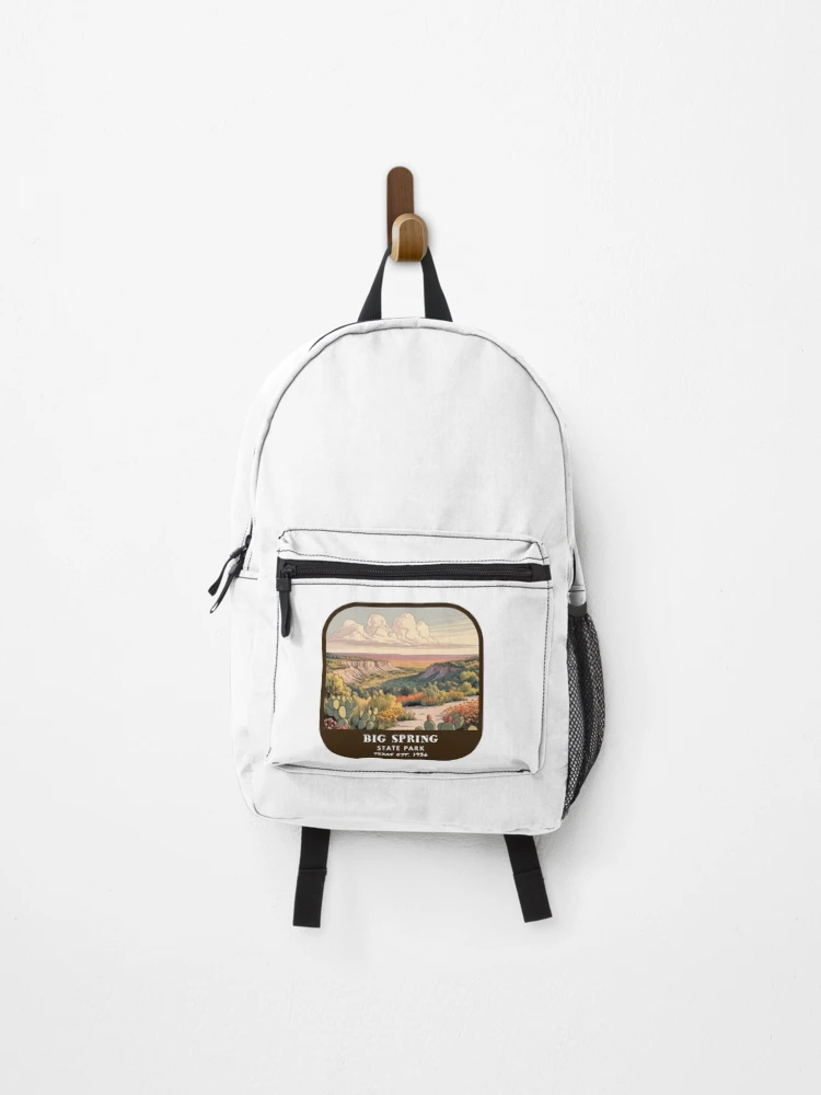 Thumbnail 1 of 3, Backpack, Big Spring State Park (Texas) designed and sold by RabbitK.