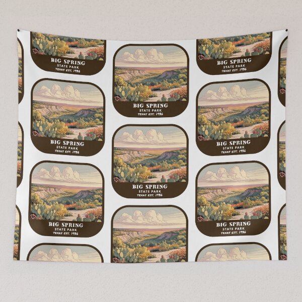 Item preview, Big Spring State Park (Texas) designed and sold by RabbitK.