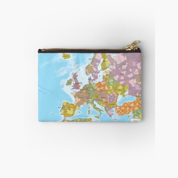 Item preview, Detailed Political Map of Europe – Cities, Countries & Geography designed and sold by DigiDesigns702.