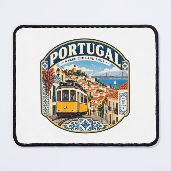 Item preview, Portugal Where The Land Ends Lisbon European Travel Souvenir designed and sold by JonesFlora2025.