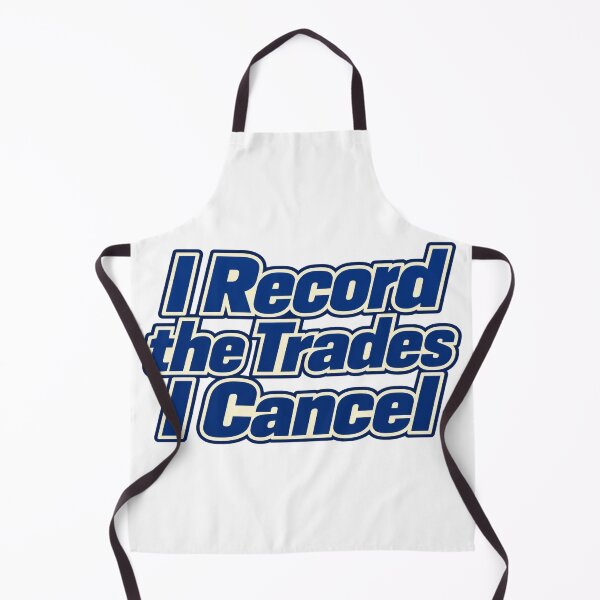 Item preview, I Record the Trades I Cancel Trading Lettering designed and sold by Bikivuno.