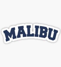 Malibu Sticker