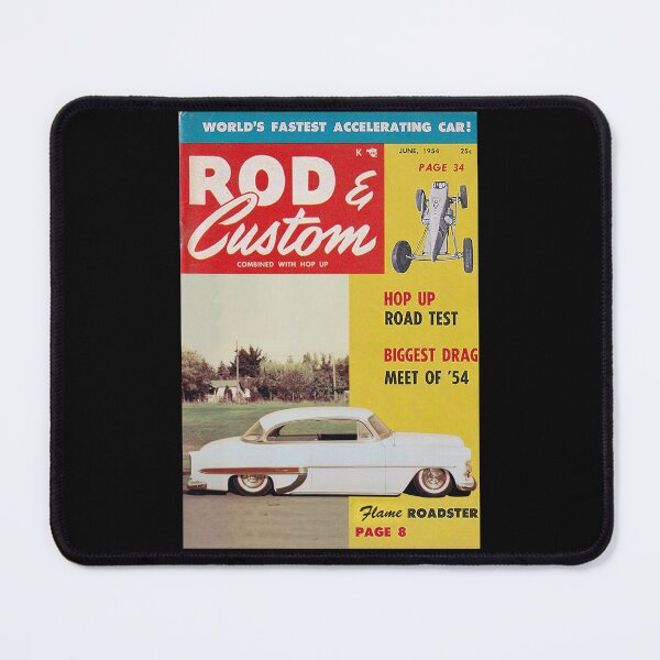 Item preview, 1953 BelAir magazine cover - Lowrider, Kustom, Hot Rod, Muscle Car designed and sold by Elegant Customs.