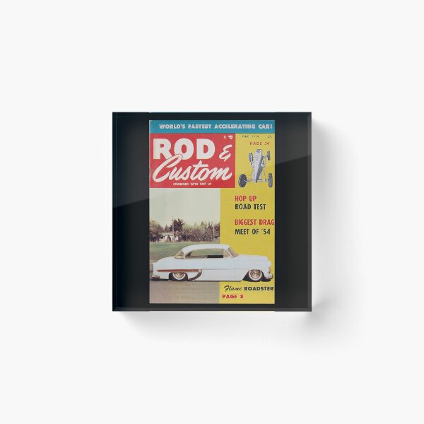 Item preview, 1953 BelAir magazine cover - Lowrider, Kustom, Hot Rod, Muscle Car designed and sold by Elegant Customs.