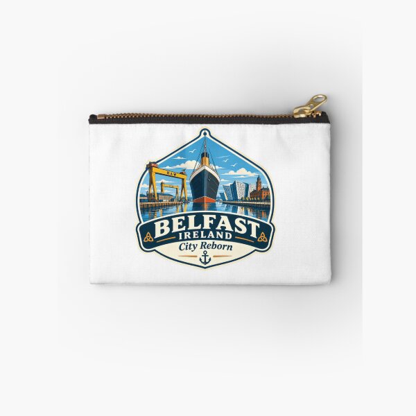Item preview, Belfast Ireland City Reborn Northern Irish Travel Souvenir Titanic Landmark designed and sold by Simsimah26Parks.
