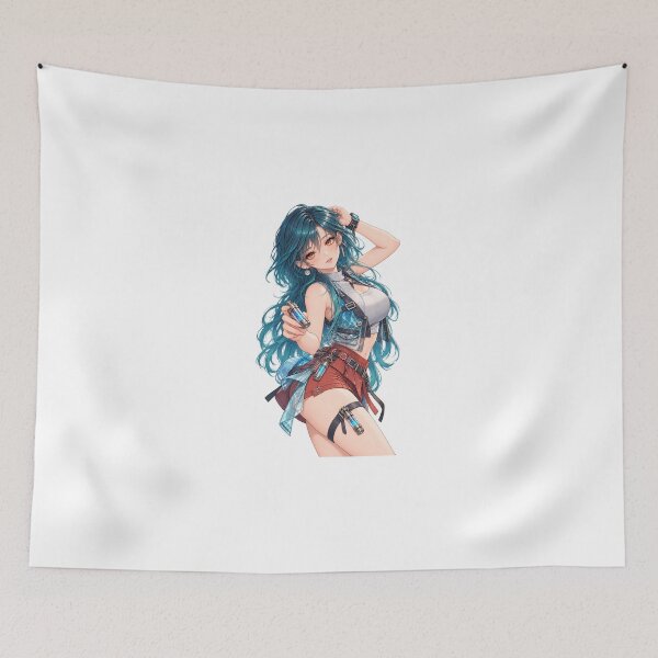 Item preview, Teal Hair Anime Aquarium Technician designed and sold by iloveanimechibi.