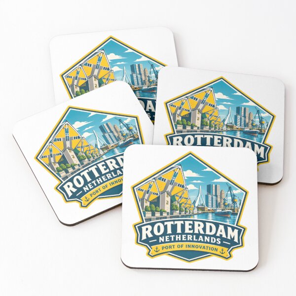 Item preview, Rotterdam Netherlands Port Of Innovation Dutch City Travel Souvenir designed and sold by Simsimah26Parks.