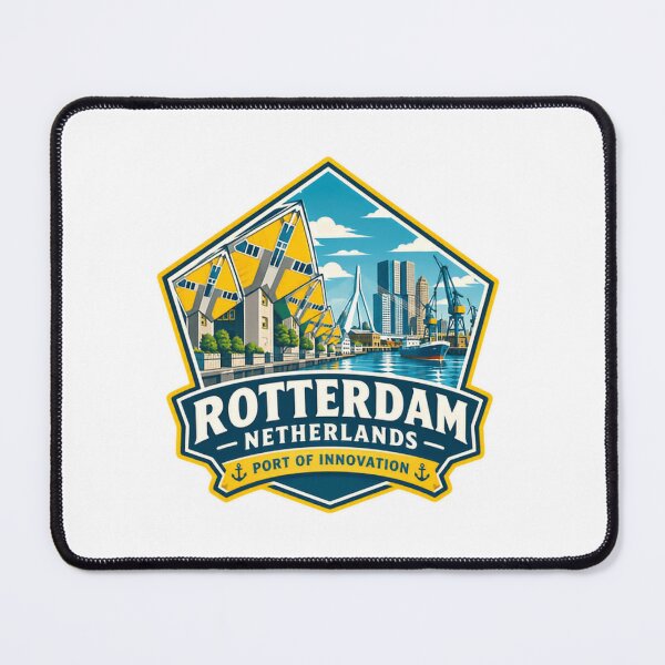 Item preview, Rotterdam Netherlands Port Of Innovation Dutch City Travel Souvenir designed and sold by Simsimah26Parks.