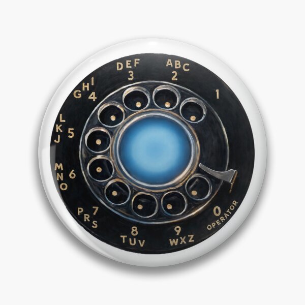Artikelvorschau, Ein Wählscheibentelefon im Vintage-Stil im Ironman-Design. entworfen und verkauft von ShimekShop.