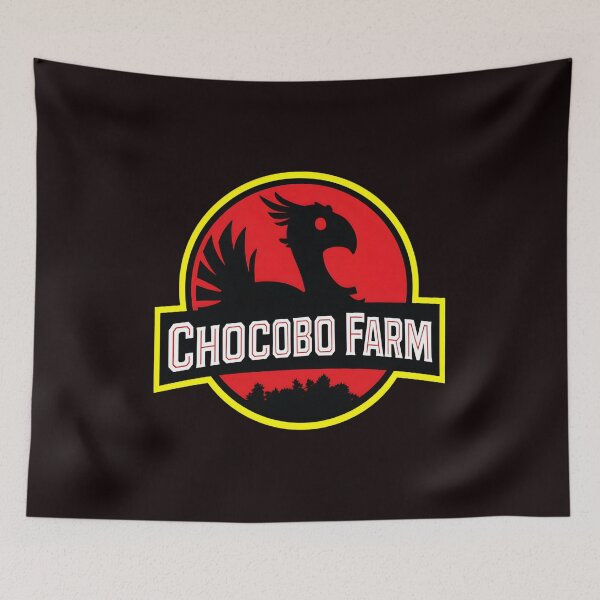 Item preview, Chocobo Farm Parody Logo  designed and sold by DonatStudio.