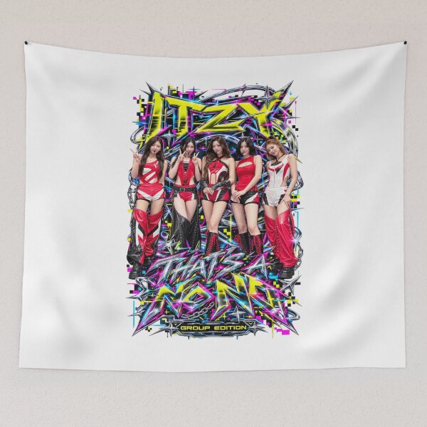 Item preview, ITZY Thats A No No Badass Girl Crush Cyber Design designed and sold by Valereekmerch.