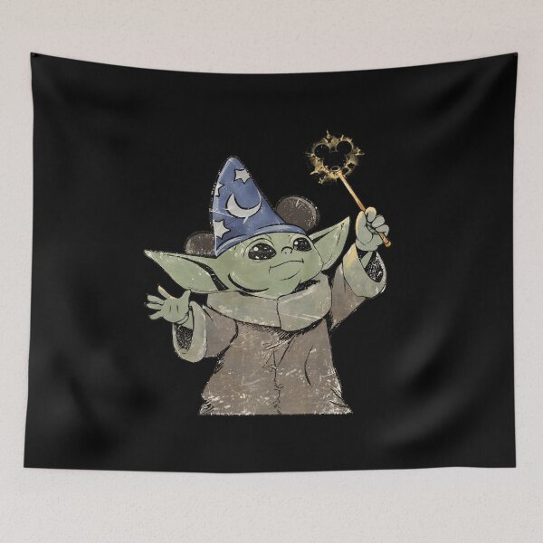 Item preview, Cute Green Alien Wizard Halloween Graphic designed and sold by SpaceRadioer.