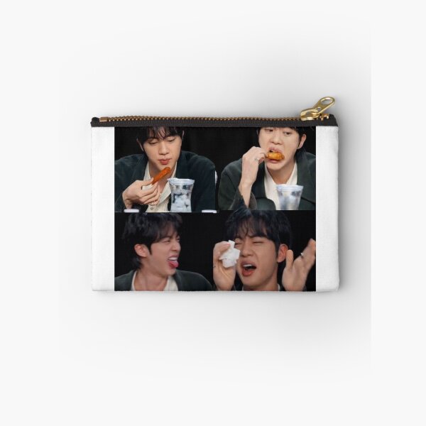 Item preview, BTS MEME - Jin Eating a Spicy Wing / BTS Funny / BTS Meme / BTS Merch / Jin Funny Face / BTS Funny Moments / Seokjin Merch designed and sold by TeenLake.