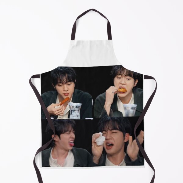 Item preview, BTS MEME - Jin Eating a Spicy Wing / BTS Funny / BTS Meme / BTS Merch / Jin Funny Face / BTS Funny Moments / Seokjin Merch designed and sold by TeenLake.
