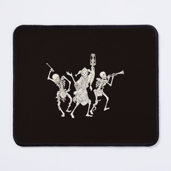 Item preview, Jester Skeletons Playing Music with Hourglass designed and sold by CatiaStudio.