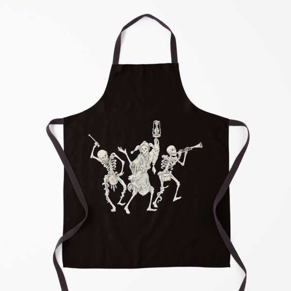 Item preview, Jester Skeletons Playing Music with Hourglass designed and sold by CatiaStudio.