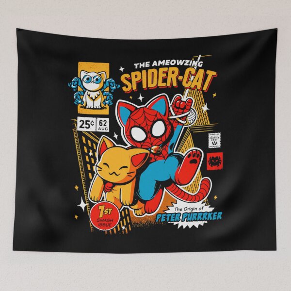Item preview, The Ameozing Spider Cat Spider designed and sold by bantyone.