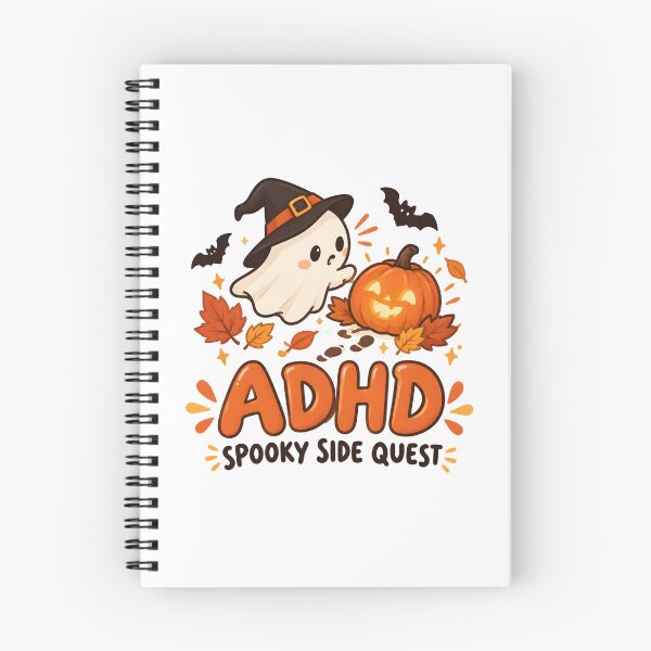 Item preview, ADHD Spooky Side Quest Halloween Quote  designed and sold by Marti’s Shop Corner.