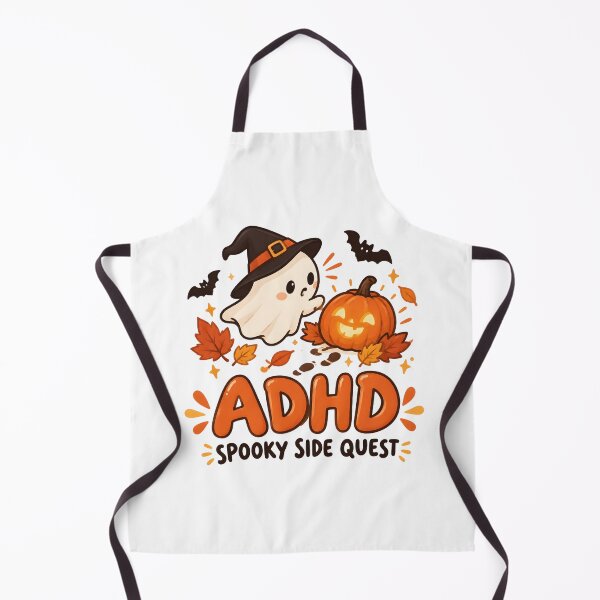 Item preview, ADHD Spooky Side Quest Halloween Quote  designed and sold by Marti’s Shop Corner.