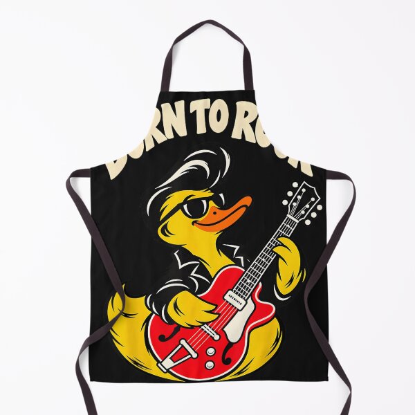 Item preview, Rocker Duck Electric Guitar Player Music Lover designed and sold by smithdosRO.