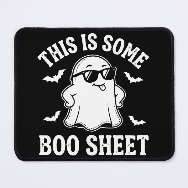 Item preview, This Is Some Boo Sheet Distressed Ghost Sunglasses Funny Halloween designed and sold by Zizo-DR44.