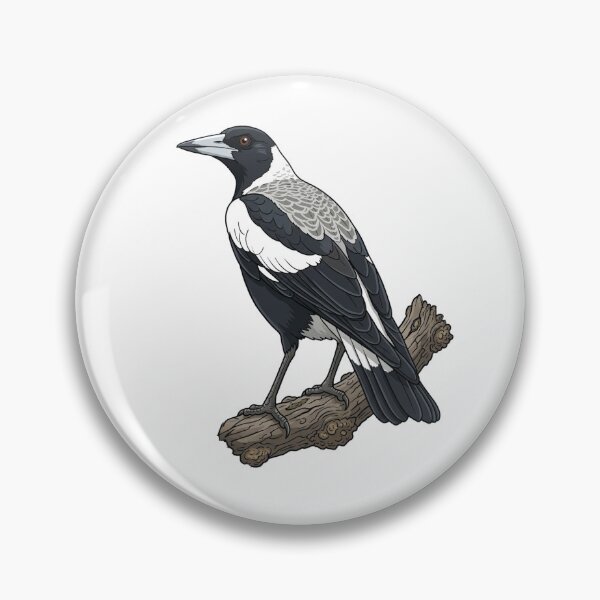 Item preview, Urraca australiana designed and sold by Birdographer.