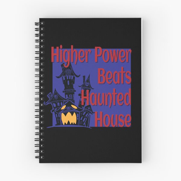 Item preview, Higher Power Beats Haunted House Sober Halloween Design designed and sold by ApexDesigners.