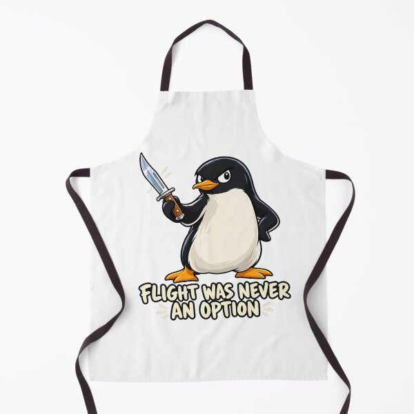 Item preview, Flight Was Never an Option Funny Penguin designed and sold by skyartdesign.