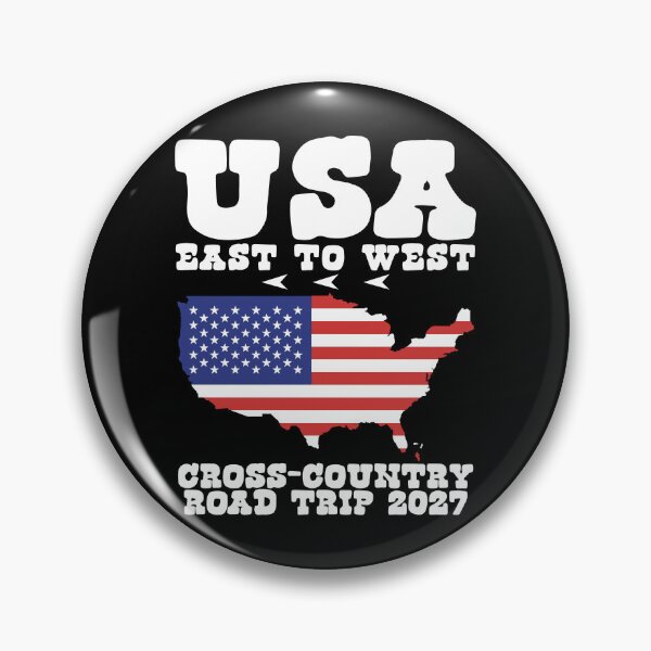 Item preview, USA East to West Cross-Country Road Trip 2027 designed and sold by Carl's Clothing.