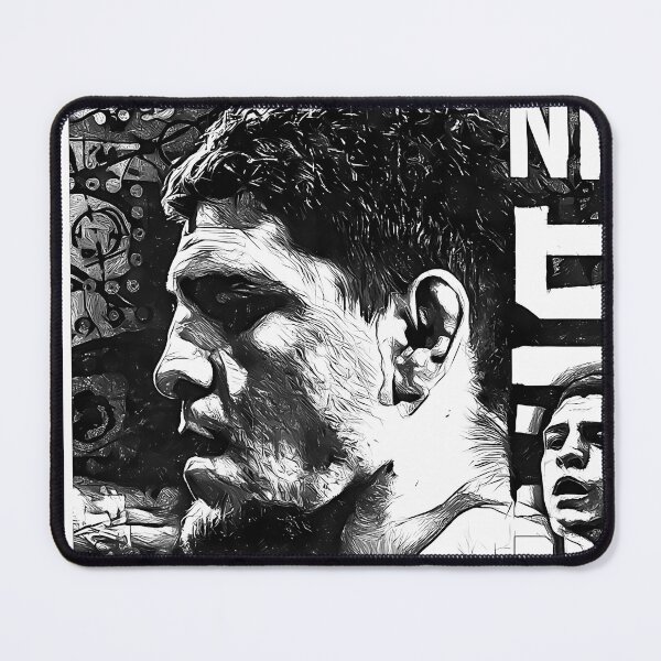 Item preview, Nick Diaz Black And White Drawing designed and sold by JamesRobertNels.
