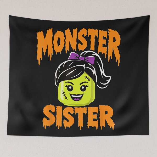 Item preview, Monster Sister Halloween Family Spooky Sibling designed and sold by smithdosRO.