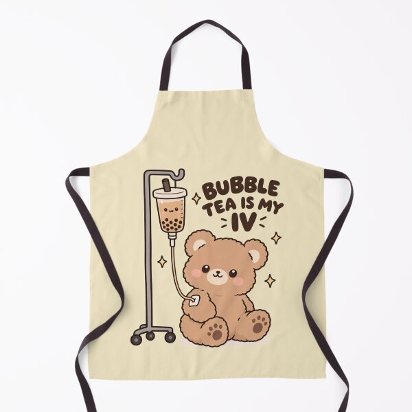 Item preview, Kawaii Boba Bear Bubble Tea My IV Drip Tee designed and sold by Yellowriversss.