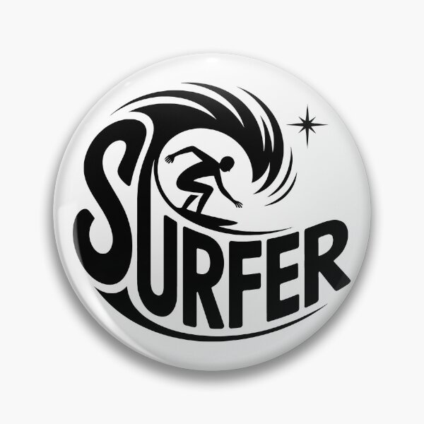 Item preview, Surfer – Bold Wave Script Logo Design designed and sold by LoFizzy.
