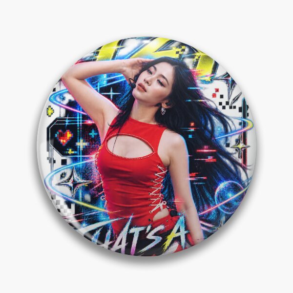 Artikelvorschau, ITZY Ryujin Das ist ein No-Go Center Girl Crush Cyber Art entworfen und verkauft von Valereekmerch.