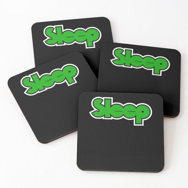 Item preview, Sleepp Bold Green designed and sold by grinbats.