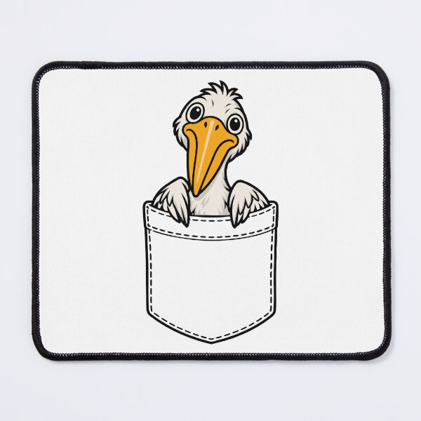 Item preview, pelican on a pocket designed and sold by The  Knick Knack Nook.