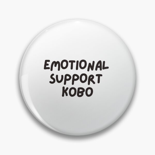 Item preview, Emotional Support Kobo | Bookish designed and sold by The Turquoise Brush.