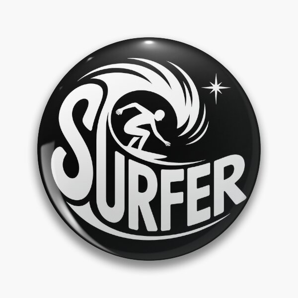 Item preview, Surfer – Bold Wave Script Logo Design designed and sold by LoFizzy.