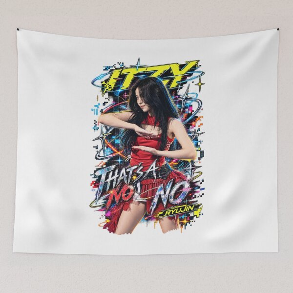 Item preview, ITZY Ryujin Thats A No No Edgy Visual Graphic Design designed and sold by Valereekmerch.