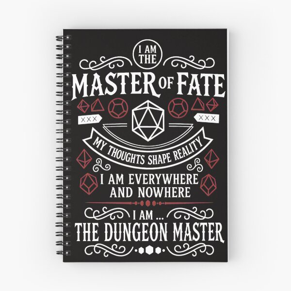 Item preview, I Am The Master Of Fate Dungeon Master designed and sold by Miroko-Draw.